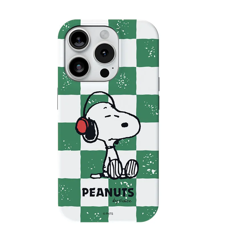 Snoopy Guard Up Dual Layer Shockproof TPU PC Combo Case Cover