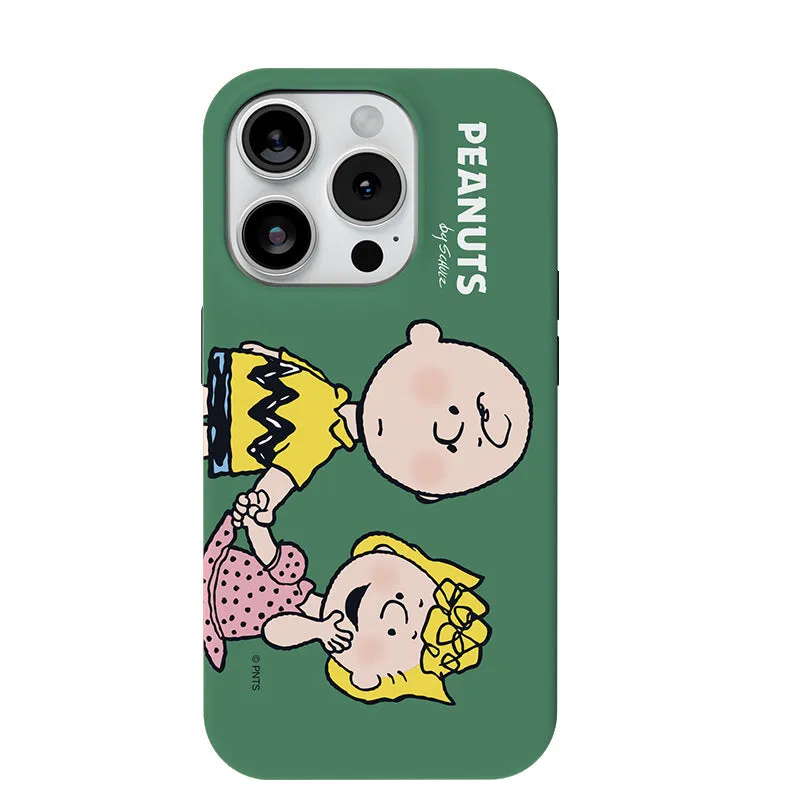 Snoopy Guard Up Dual Layer Shockproof TPU PC Combo Case Cover