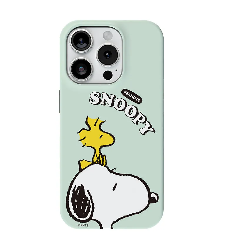 Snoopy Guard Up Dual Layer Shockproof TPU PC Combo Case Cover