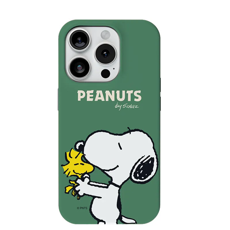 Snoopy Guard Up Dual Layer Shockproof TPU PC Combo Case Cover