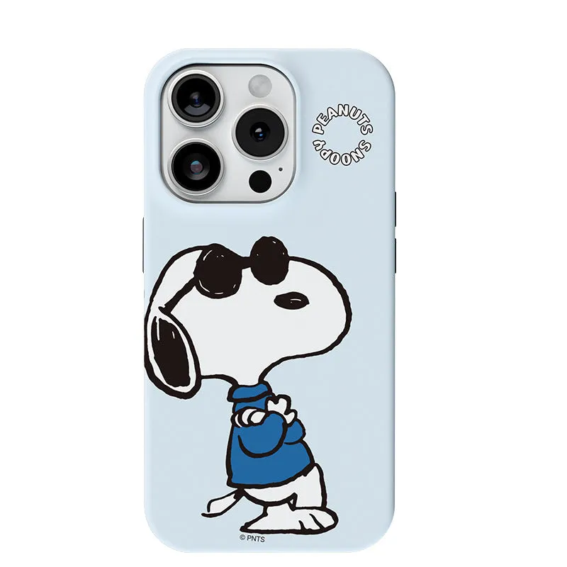 Snoopy Guard Up Dual Layer Shockproof TPU PC Combo Case Cover