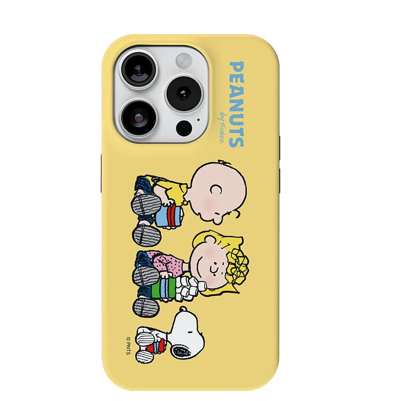 Snoopy Guard Up Dual Layer Shockproof TPU PC Combo Case Cover