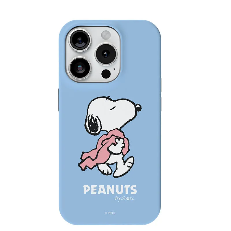 Snoopy Guard Up Dual Layer Shockproof TPU PC Combo Case Cover