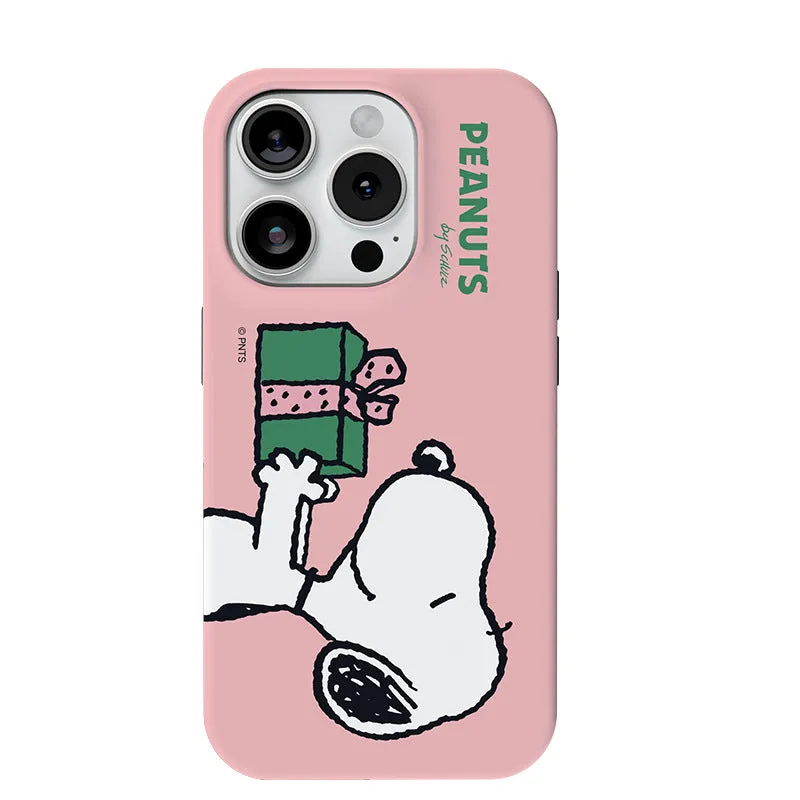 Snoopy Guard Up Dual Layer Shockproof TPU PC Combo Case Cover