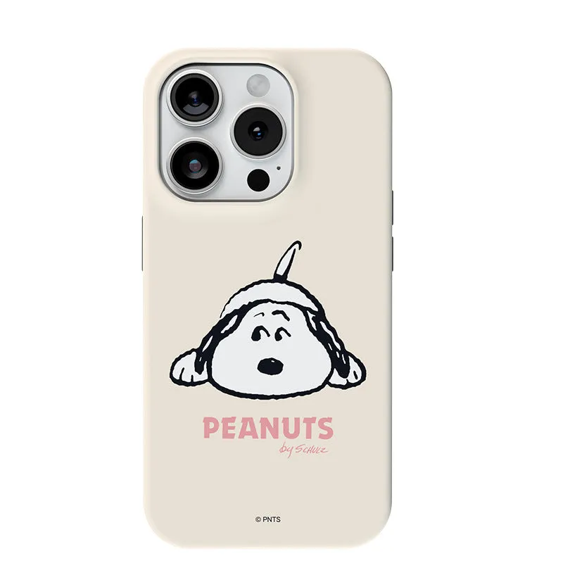 Snoopy Guard Up Dual Layer Shockproof TPU PC Combo Case Cover