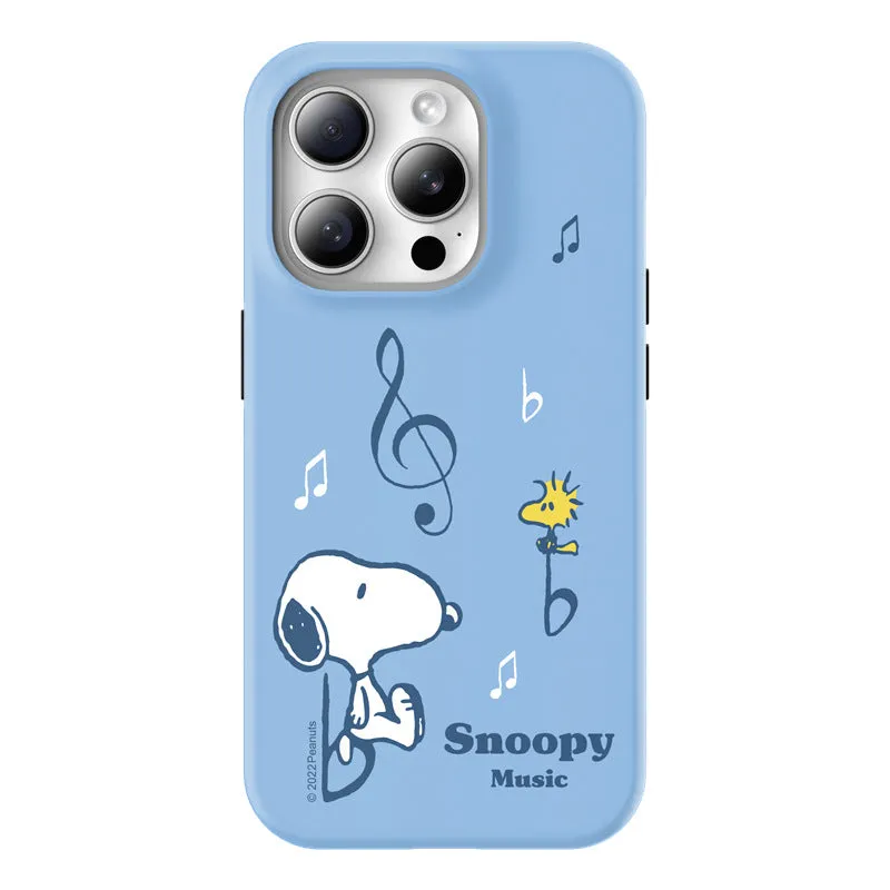 Snoopy Guard Up Shockproof TPU PC Dual Layer Combo Case Cover