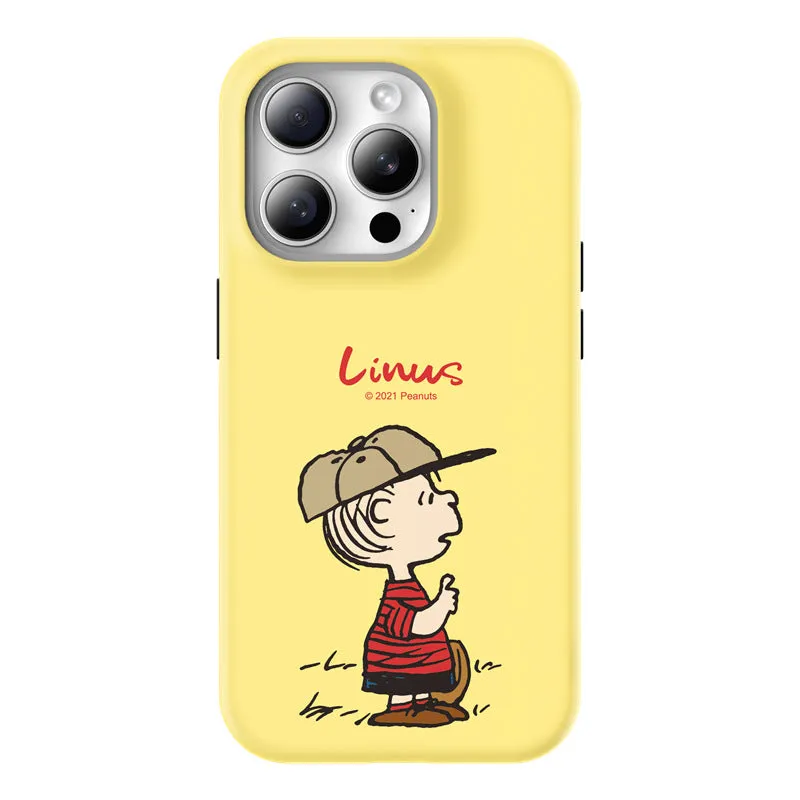 Snoopy Guard Up Shockproof TPU PC Dual Layer Combo Case Cover