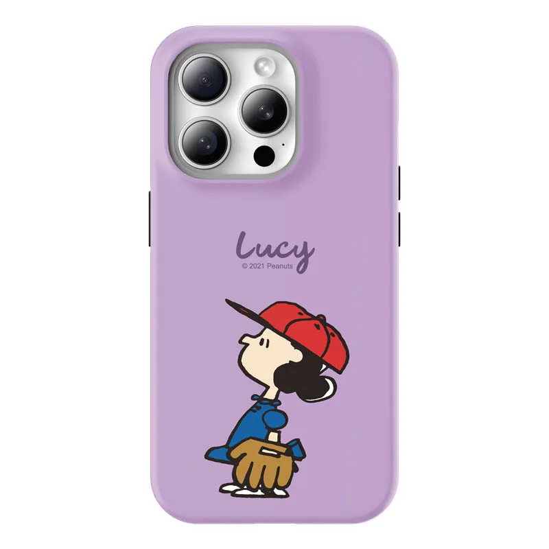 Snoopy Guard Up Shockproof TPU PC Dual Layer Combo Case Cover