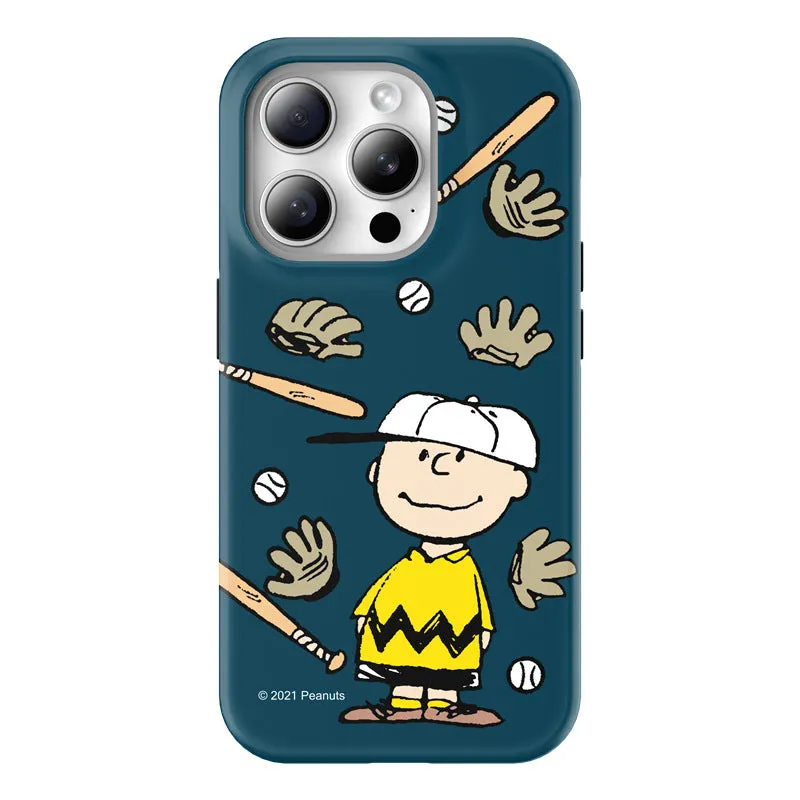 Snoopy Guard Up Shockproof TPU PC Dual Layer Combo Case Cover