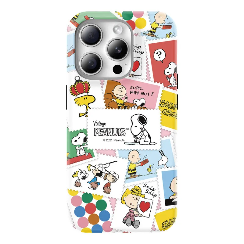 Snoopy Guard Up Shockproof TPU PC Dual Layer Combo Case Cover