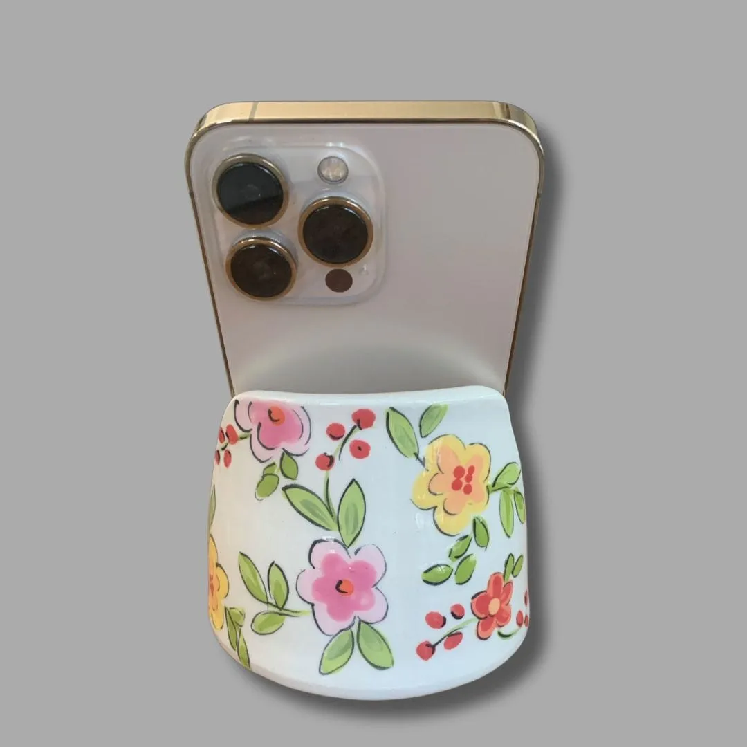 Sunny Blooms Phone and Tablet Holder