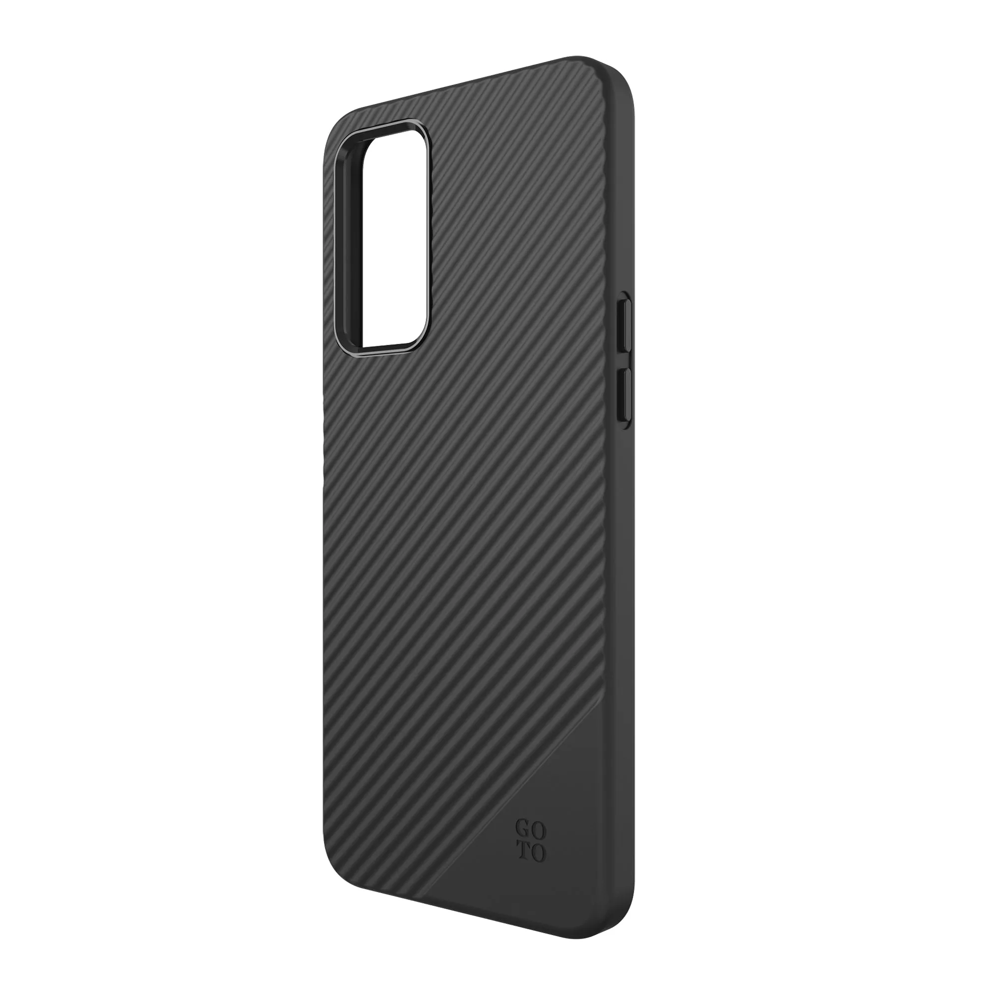 T-Mobile REVVL V  5G Fine Swell 45 Case Black