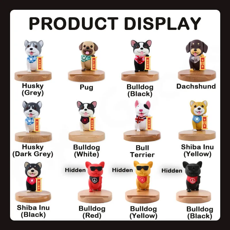 The Doggy Family Lucky Dog Mobile Phone Holder Stand Blind Box