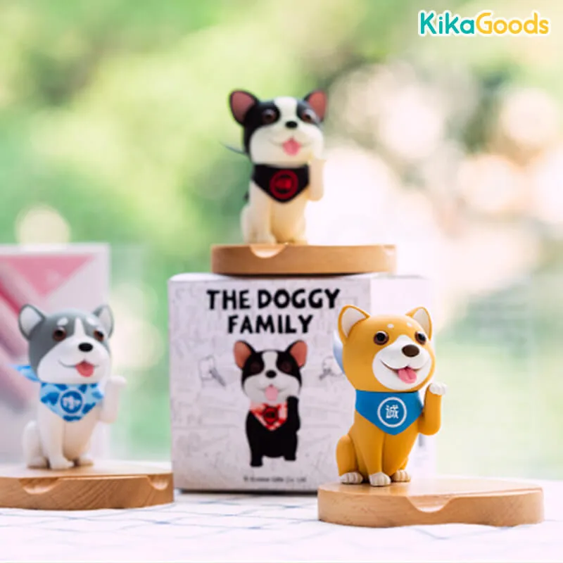 The Doggy Family Lucky Dog Mobile Phone Holder Stand Blind Box