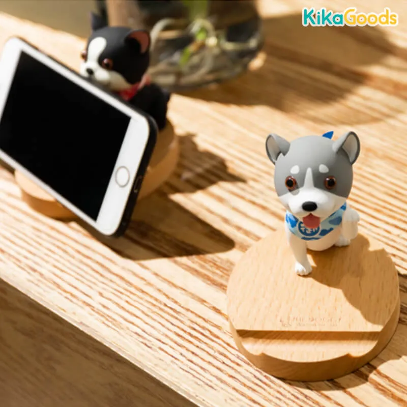 The Doggy Family Lucky Dog Mobile Phone Holder Stand Blind Box