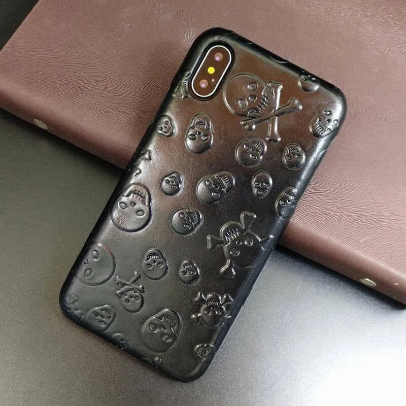 Ultra Thin Real Leather Iphone Cases