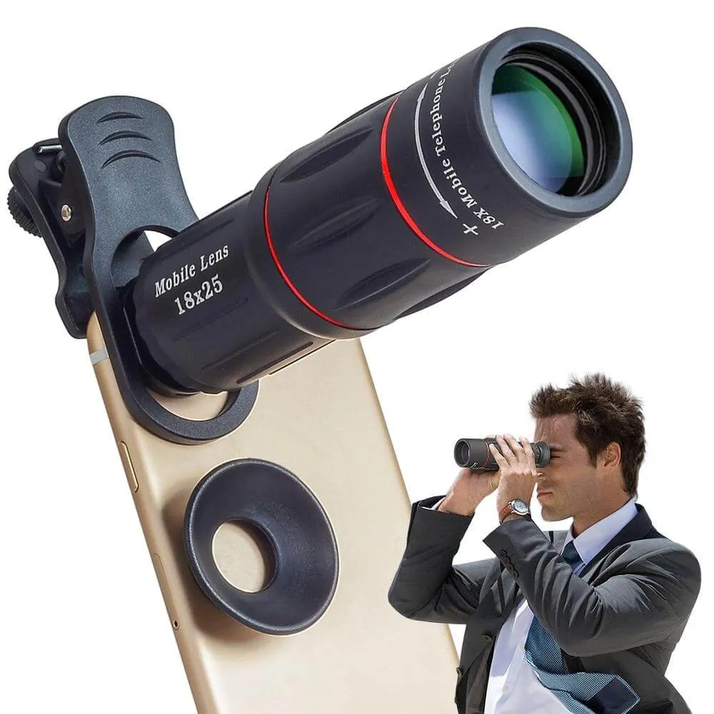 Universal 18x telephoto Zoom Phone Lens