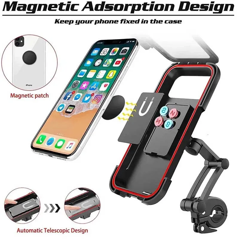 Universal 360 Adjustable Rain Proof Phone Holder