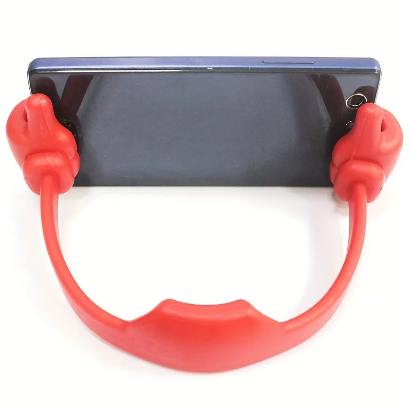 Universal Flexible Mobile Phone Stand Holder  OK Thumb Mount