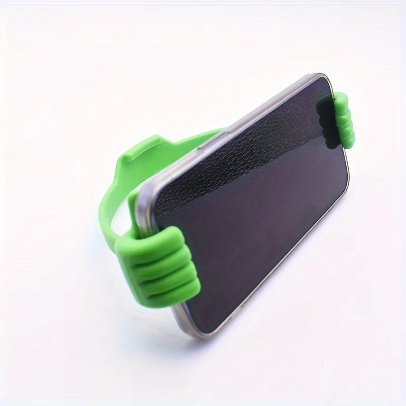 Universal Flexible Mobile Phone Stand Holder  OK Thumb Mount