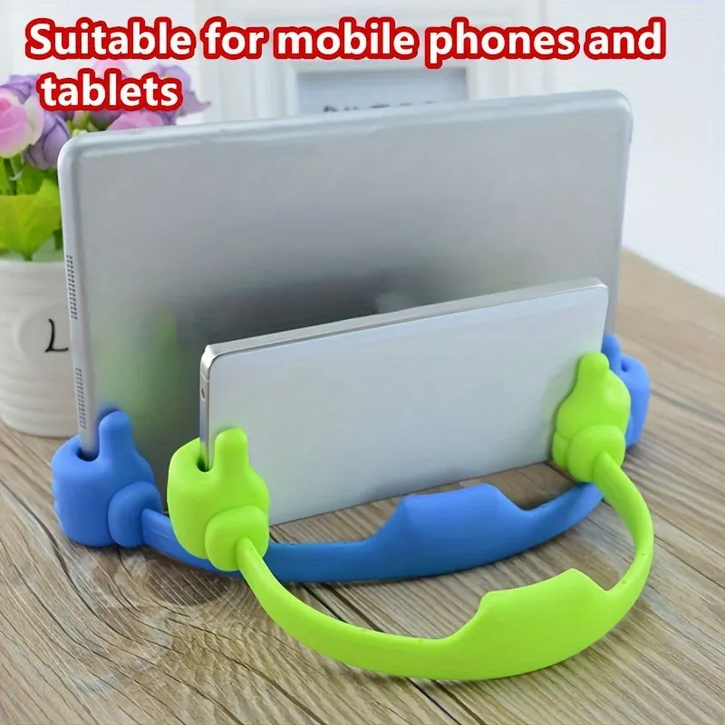 Universal Flexible Mobile Phone Stand Holder  OK Thumb Mount