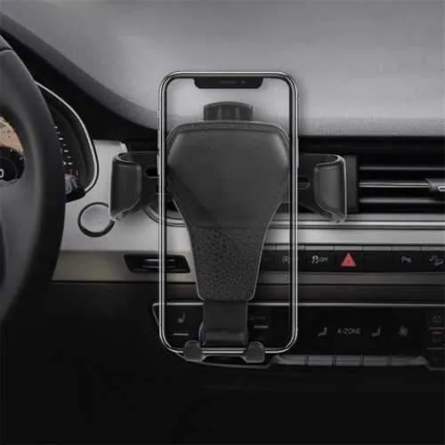 Universal Gravity Auto Lock Car Mount Air Vent Holder Stand for iPhone Xiaomi Mobile Phone