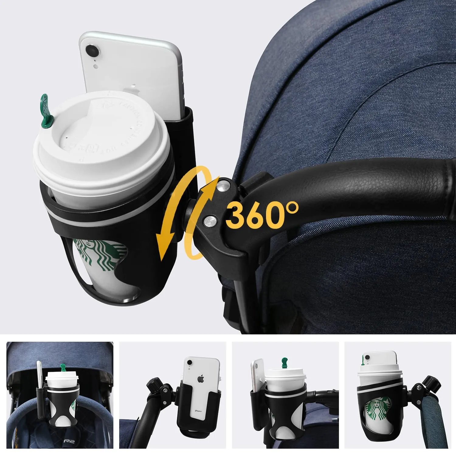 Universal Stroller Cup Holder