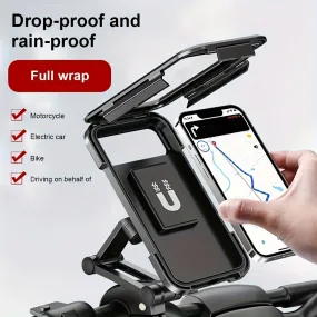 Universal Waterproof Motorcycle Bike Mobile Phone Holder  360 Swivel