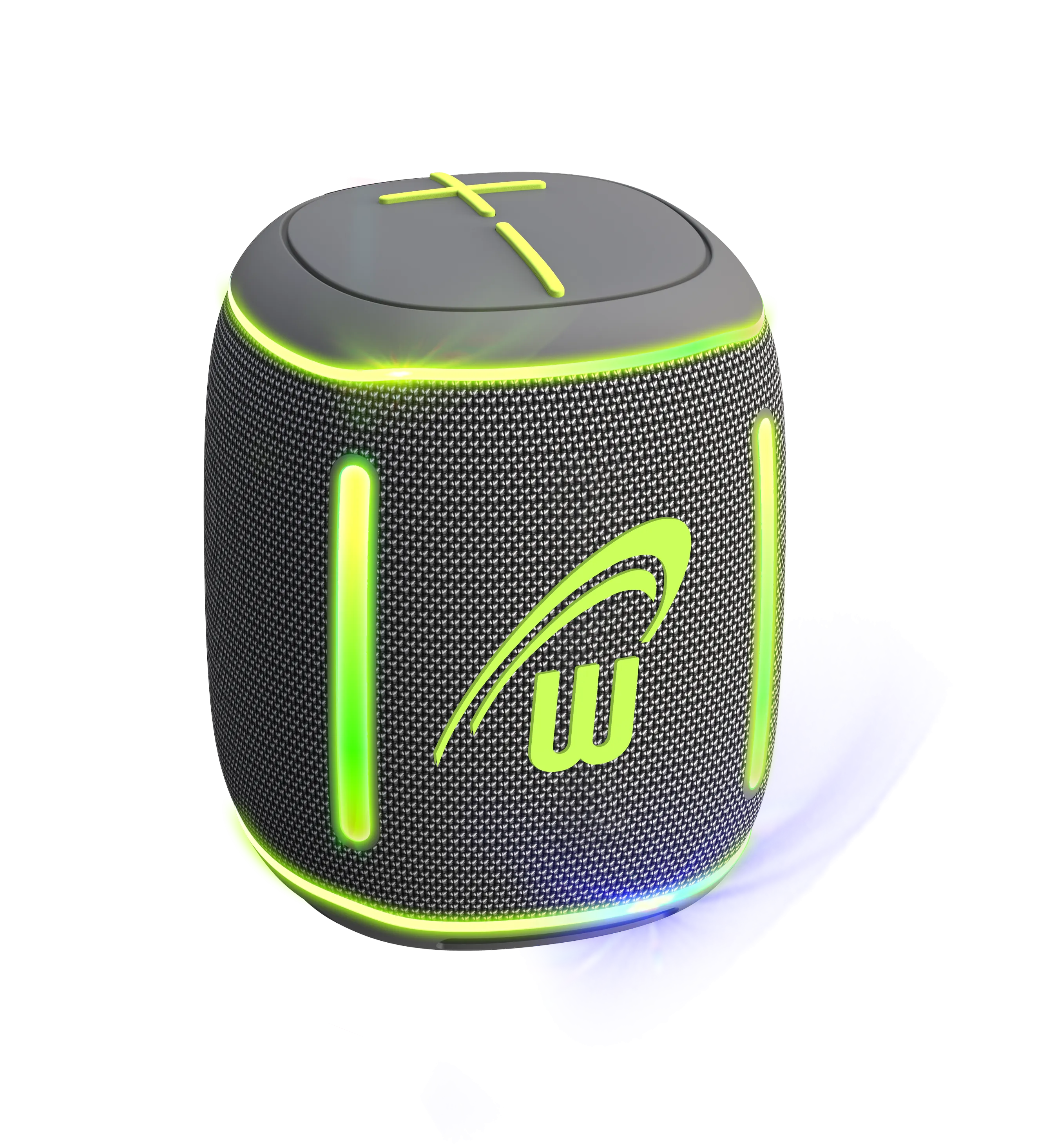 Waterproof IPX6 Mini Wireless Bluetooth Speaker with RGB Lights