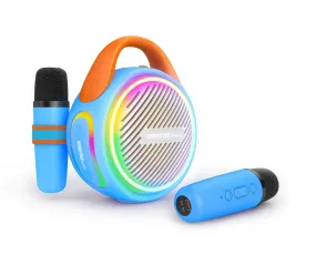 Wireless Bluetooth Speaker with Two microphones for Kids, Assorted Colors