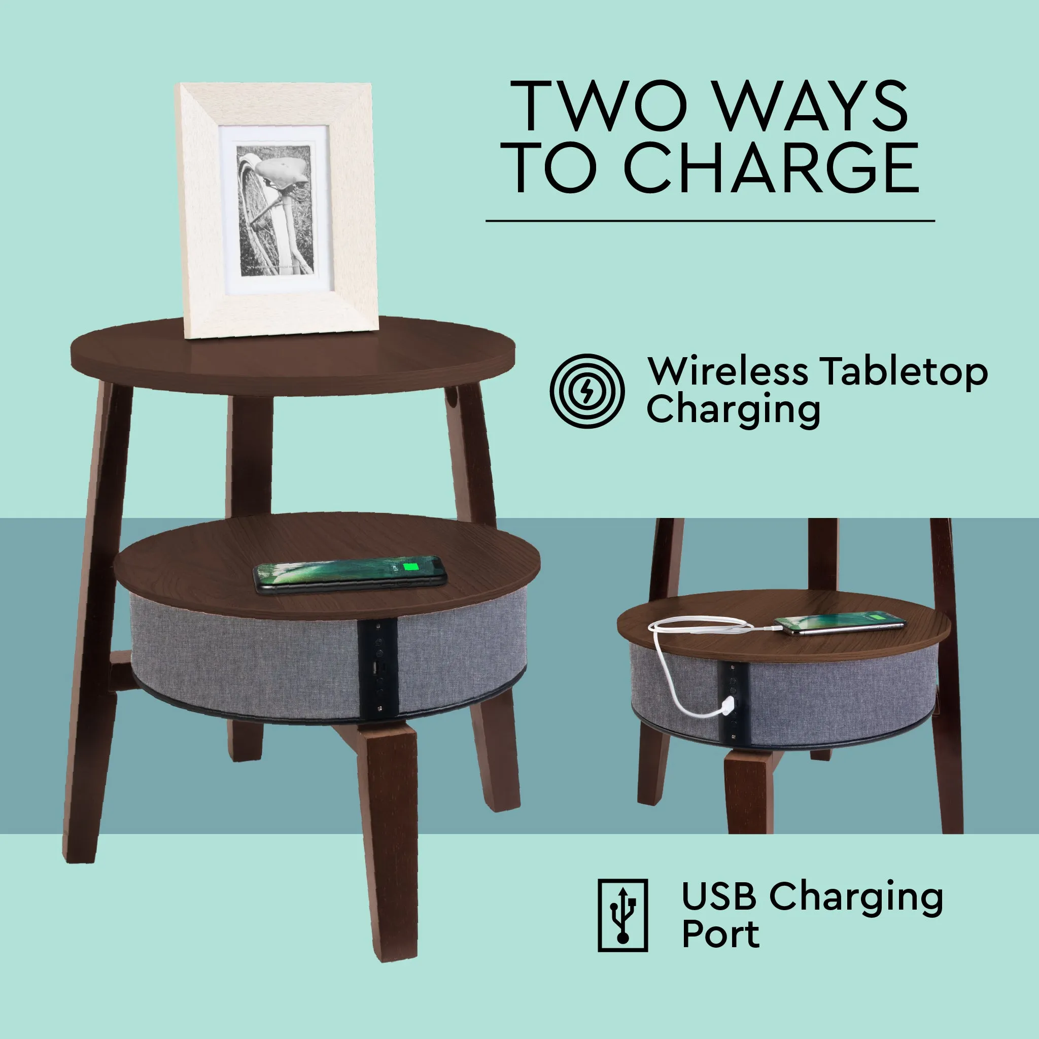 Wireless Treme Speaker End Table