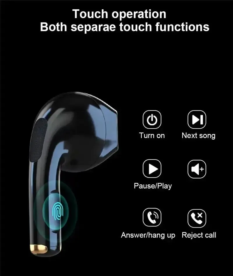 XIAOMI Air Pro 6 TWS Wireless Bluetooth Earphones Touch Control Earbuds With Microphone Hifi Sound Sport Earbuds Music Headset