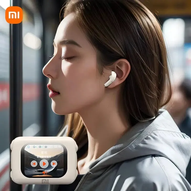 XIAOMI New H12 Pro Wireless Earphone Dual Earbuds Touch Screen Headset ANC ENC Noise Cancelling In Ear Bluetooth5.4 Headphone